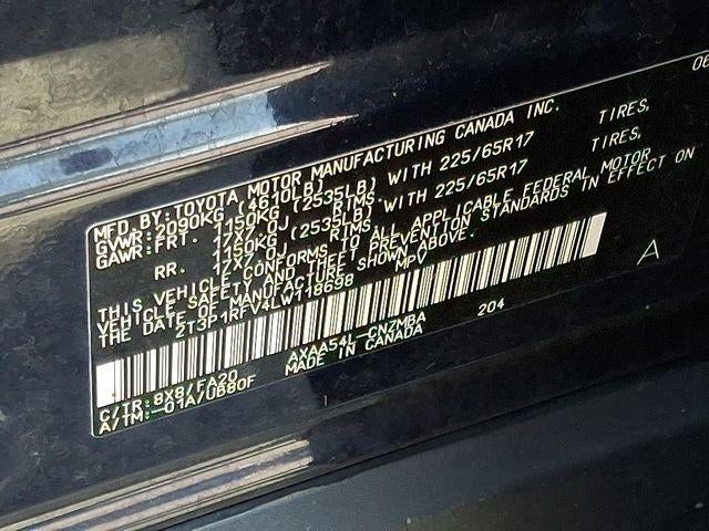 2020 Toyota RAV4 XLE