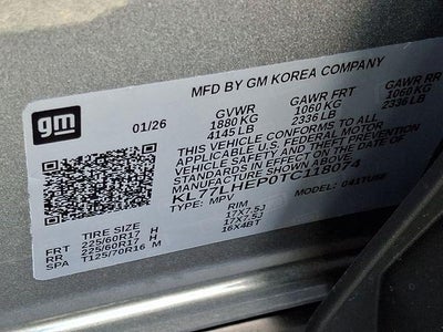 2026 Chevrolet Trax LT