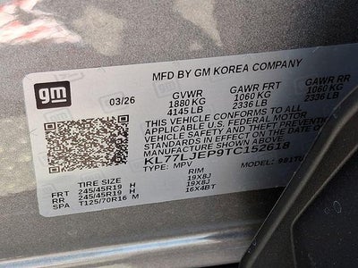 2026 Chevrolet Trax 2RS