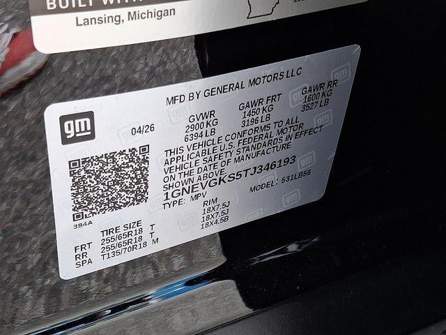 2026 Chevrolet Traverse LT
