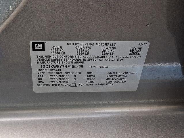2017 Chevrolet Silverado 2500 HD LTZ