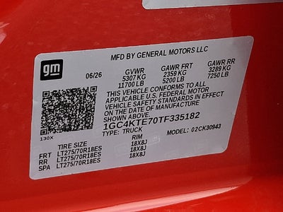 2026 Chevrolet Silverado 3500 HD LT