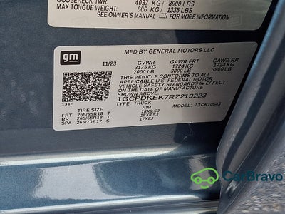 2024 Chevrolet Silverado 1500 LT (2FL)