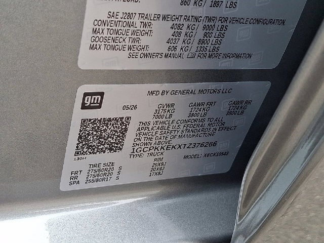 2026 Chevrolet Silverado 1500 LT (2FL)