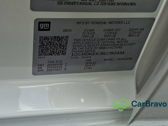 2024 Chevrolet Silverado 1500 LT (2FL)