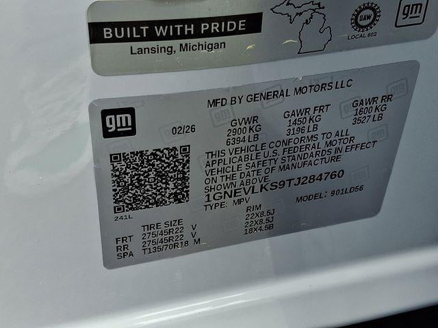 2026 Chevrolet Traverse RS