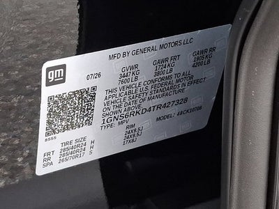 2026 Chevrolet Tahoe RST