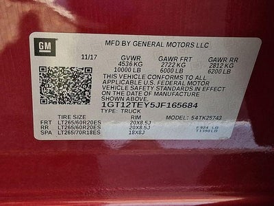 2018 GMC Sierra 2500 HD SLT
