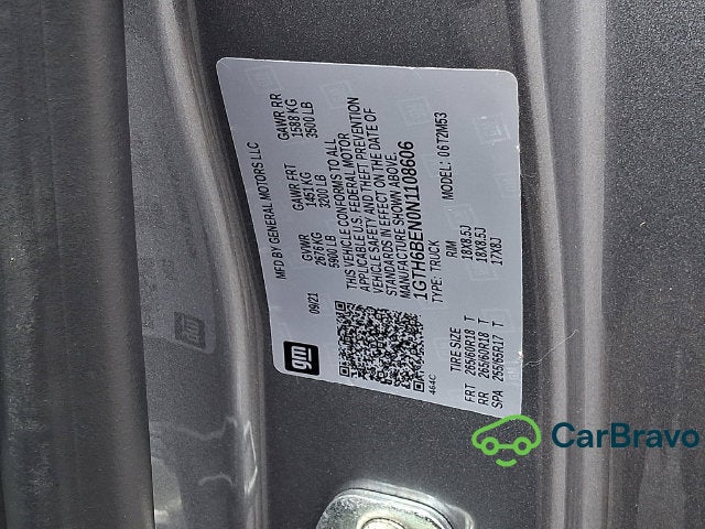2022 GMC Canyon 4WD Elevation Standard