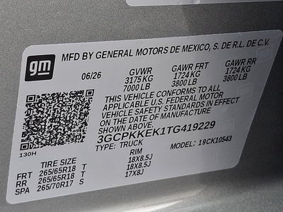2026 Chevrolet Silverado 1500 LT (2FL)