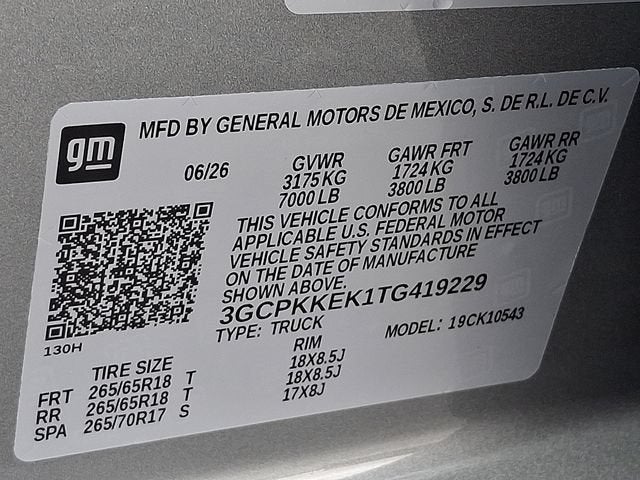 2026 Chevrolet Silverado 1500 LT (2FL)