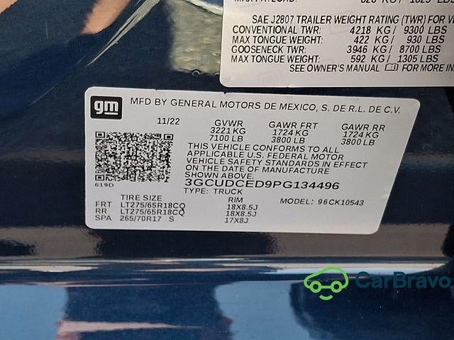 2023 Chevrolet Silverado 1500 Custom Trail Boss