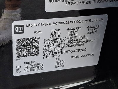 2026 Chevrolet Silverado 1500 ZR2