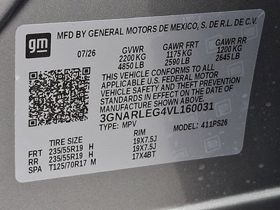 2027 Chevrolet Equinox RS