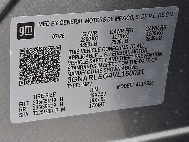 2027 Chevrolet Equinox RS