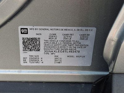2026 Chevrolet Equinox RS