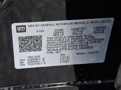 2027 Chevrolet Equinox LT