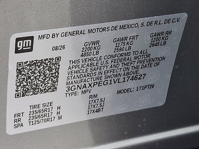 2027 Chevrolet Equinox LT