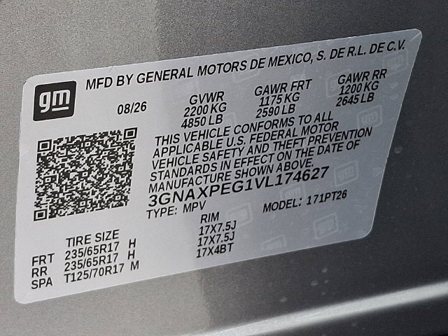 2027 Chevrolet Equinox LT