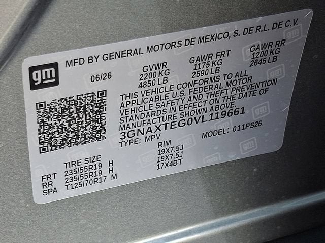 2027 Chevrolet Equinox RS
