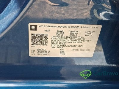 2018 GMC Sierra 1500 SLT