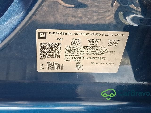 2018 GMC Sierra 1500 SLT