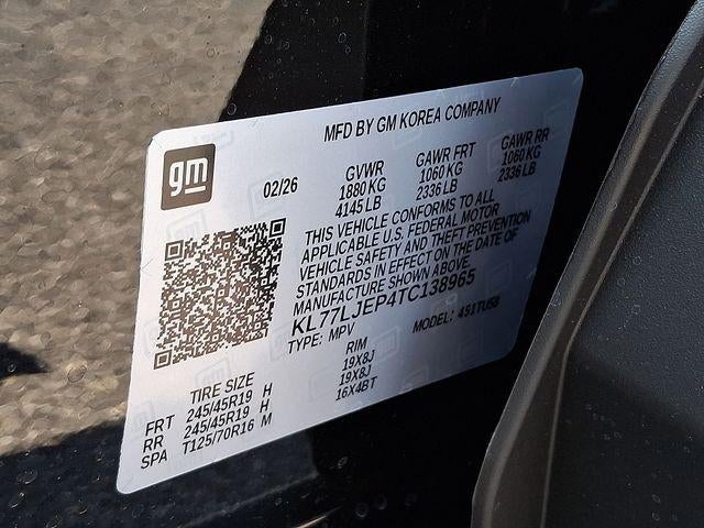 2026 Chevrolet Trax 2RS
