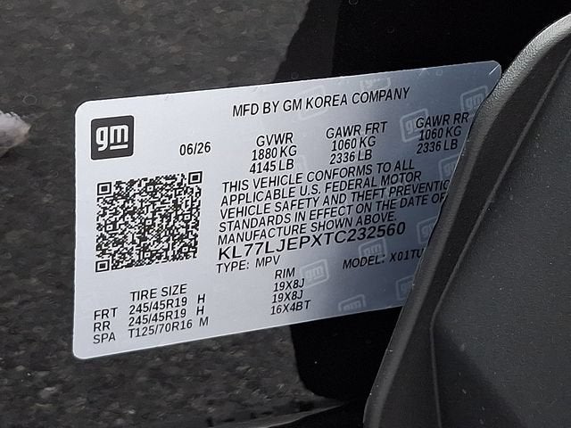 2026 Chevrolet Trax 2RS