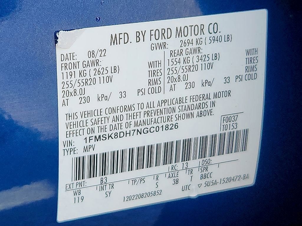 2022 Ford Explorer XLT