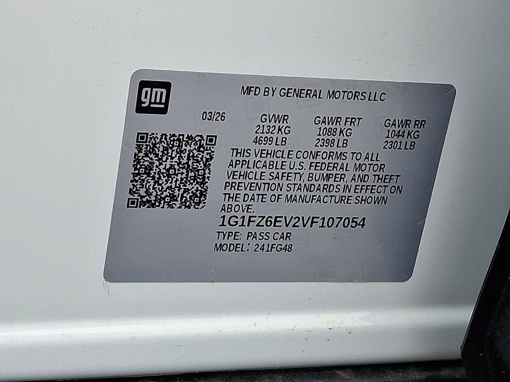 2027 Chevrolet Bolt RS