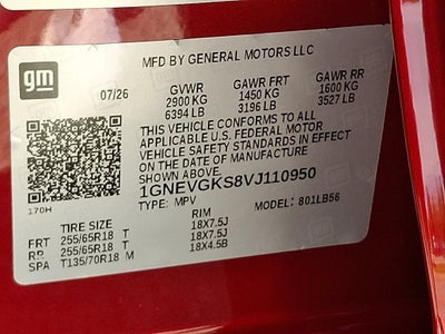2027 Chevrolet Traverse LT