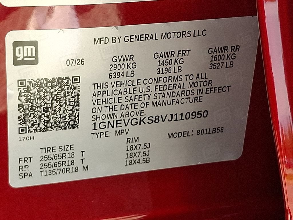 2027 Chevrolet Traverse LT