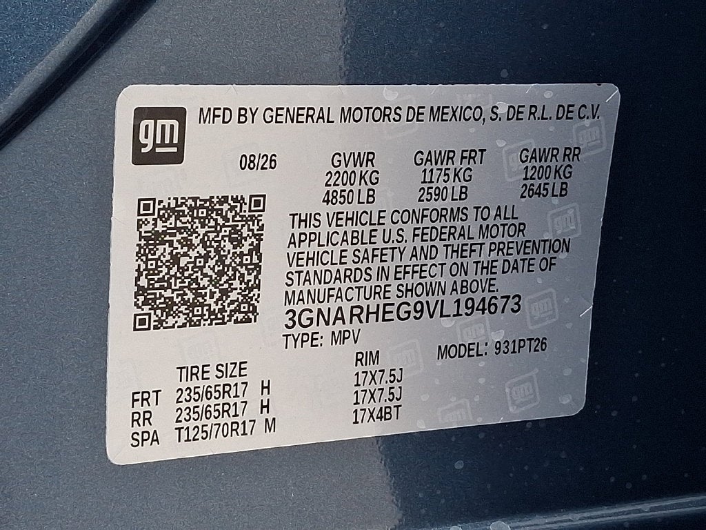 2027 Chevrolet Equinox LT