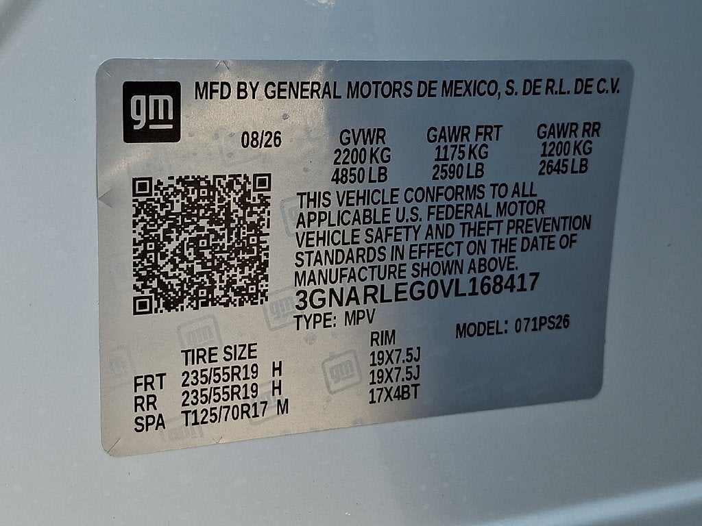 2027 Chevrolet Equinox RS