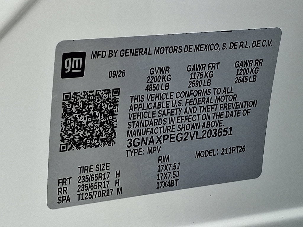 2027 Chevrolet Equinox LT