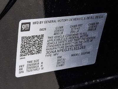2026 Chevrolet Equinox LT