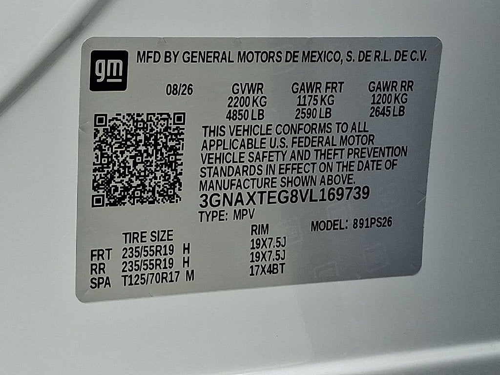 2027 Chevrolet Equinox RS