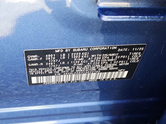 2026 Subaru Forester Base